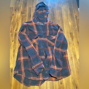 Women’s hooded flannel